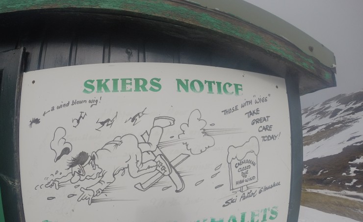 Bill Smith, Glenshee Ski Patrol, has been entertaining skiers with his cartoons for many years. Probably due a book by now?