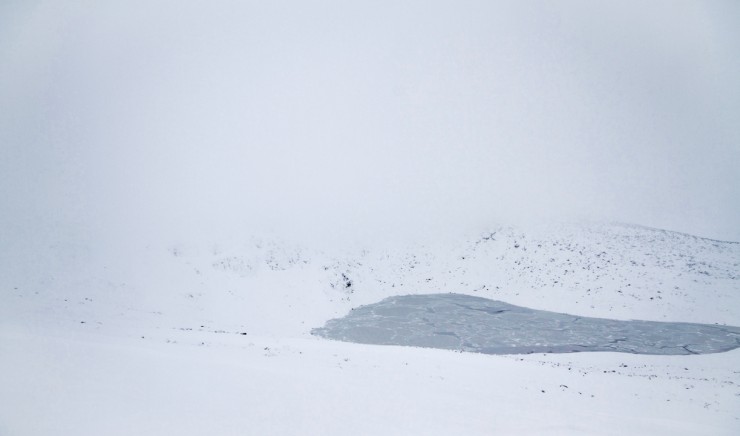 Frozen Lochnagar.