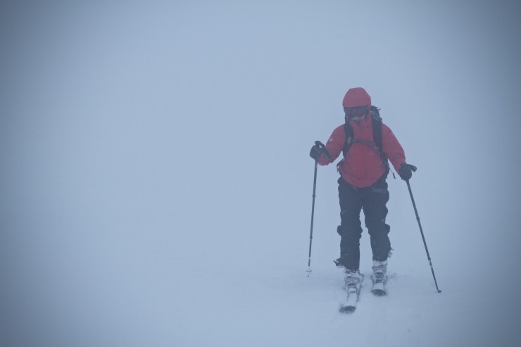 Good ski-ing but poor visibility