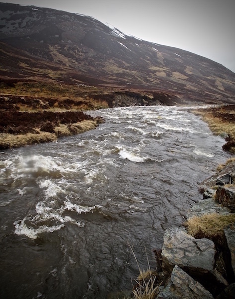 Rivers are in full flow.