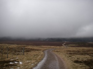 A misty Lochnagar