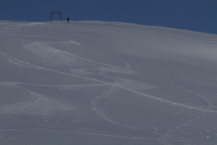 There is some excellent skiing to be had but there is also some windslab in places.