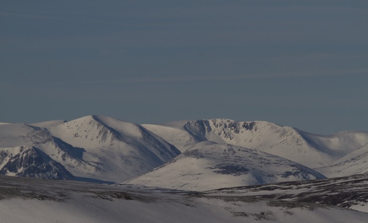 Cairn Toul and Braeriach.