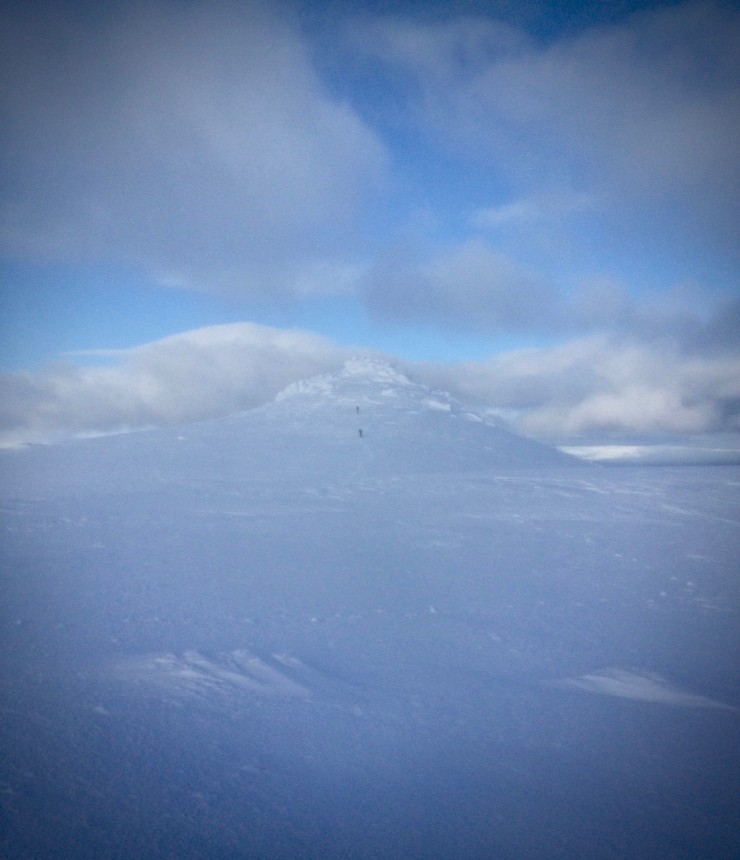 Phone image- Lochnagar plateau and summit.