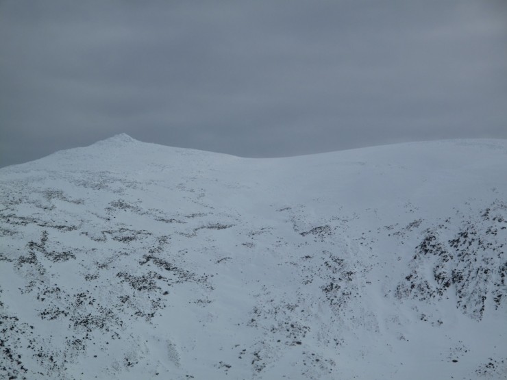Looking across to Cac Carn Beag