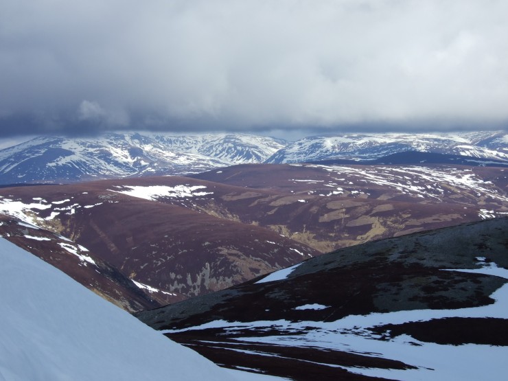 Looking North-West from Carn Aosda Coire