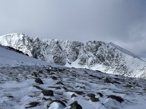 Overnight snow showers